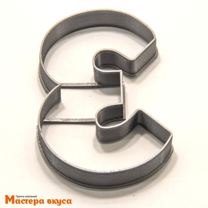 Вырубка пластик,  ЦИФРА - 3, 10.5 см