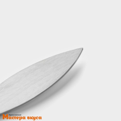 Палета (мастихин) лопатка металлическая 22 см, узкий лепесток "Konfinetta" 