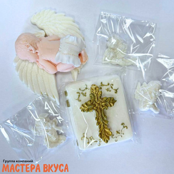 Сахарная фигурка (набор) КРЕЩЕНИЕ (набор фигурок микс)