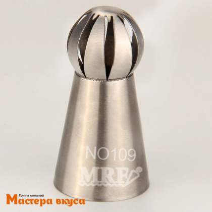 Насадка стальная СФЕРА №109, широкая прорезь
