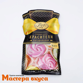 Красители пищевые сухие "Парфэ", в наборе 6 цветов