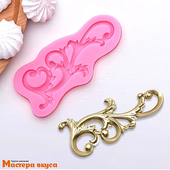 Молд силиконовый ЛЕПНИНА УЗОР, 13*6*0,7 см