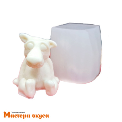 Молд силиконовый  3D ВОЛК - ТЫ ЗАХОДИ, ЕСЛИ ЧТО, изд 5,5*4,9 см (шоколад~65гр) 