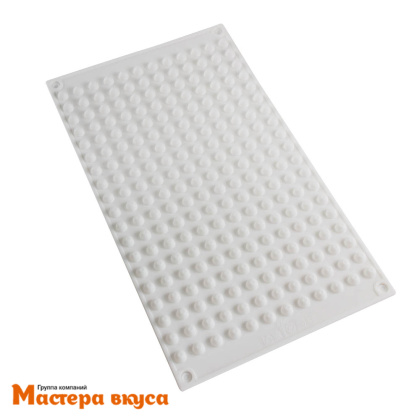 Форма для мармелада и шоколада силиконовая МИНИ ЖЕМЧУЖИНЫ MPearl, (228 ячеек) 29,5*17 см 