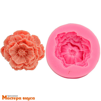 Молд силиконовый МАКОВЫЙ ЦВЕТ, 4,5*1,5 см