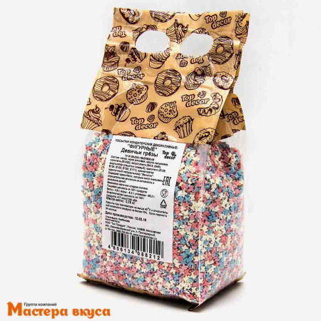 Посыпка Бабочки Девичьи грезы, (упак 750 гр)
