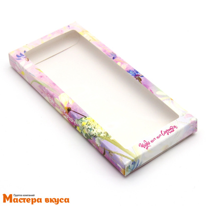 Упаковка для шоколадной плитки 171*80*14 мм  (Чудо вот-вот случится)