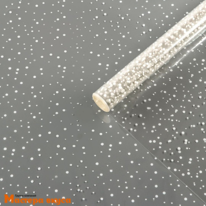 Пленка упаковочная прозрачная  70 см, 200гр, ~8,2м (Мошка)