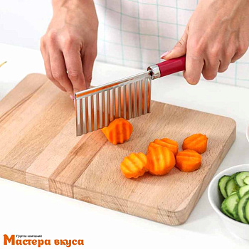 Нож для фигурной нарезки, 18,5*5,5 см