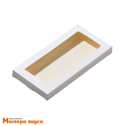 Упаковка для шоколадной плитки 180*90*15 мм, (белая)