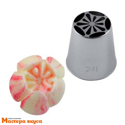 Насадка стальная "Тюльпан"  27мм  (BX0051) №241