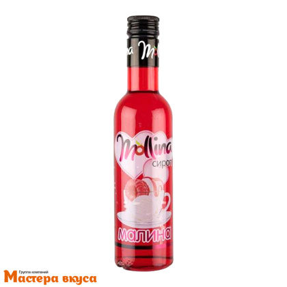 Сироп Mollina  МАЛИНОВЫЙ, 345г