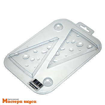 Форма для шоколада пластиковая ШОКО-СЫР,120*80*10 мм