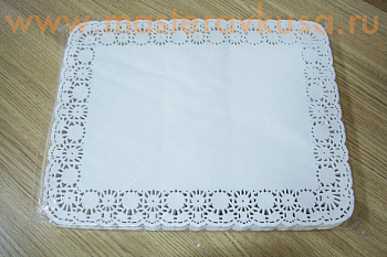 Салфетки бумажные ажурные 350*450 мм, 250 шт