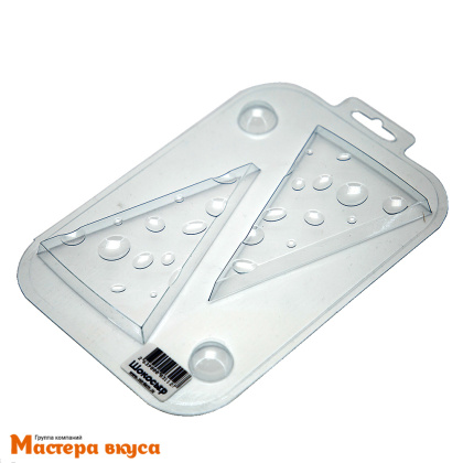 Форма для шоколада пластиковая ШОКО-СЫР,120*80*10 мм