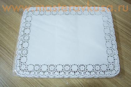 Салфетки бумажные ажурные 350*450 мм, 250 шт