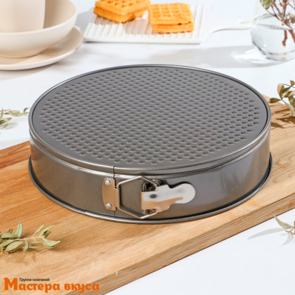 Форма для выпечки разъемная, D28см h-7см, (антипригарное покрытие) Круг "Элин"