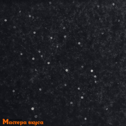 Бумага упаковочная тишью ЧЁРНАЯ Конфетти 50*66 см (упак 10листов) 