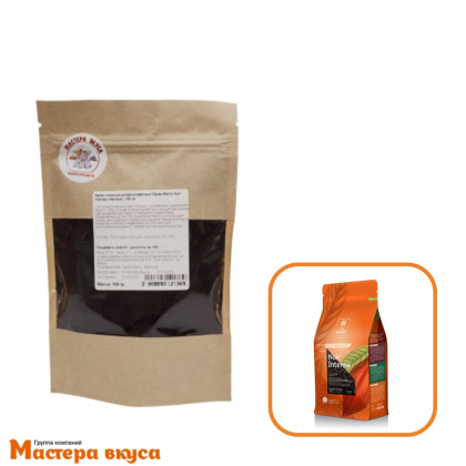 Какао-порошок алкализованный Cacao Barry NOIR INTENSE (черный), 100 гр 