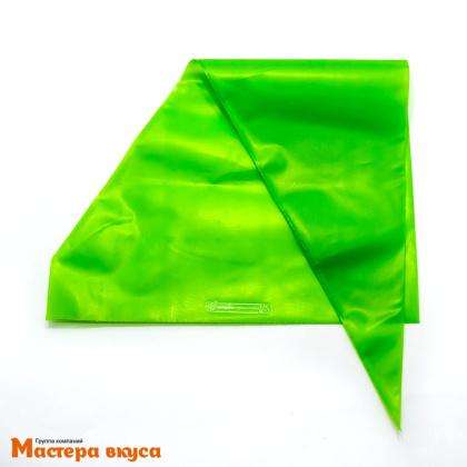 Кондитерский мешок одноразовый силиконизированный, 53 см ( 90мкр), ЗЕЛЕНЫЙ Modecor, 1 шт 