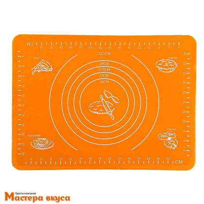 Коврик силиконовый с разметкой 38*28 см "Эрме"