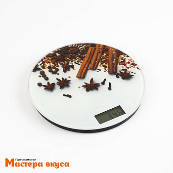 Весы электронные кухонные, до 7кг, LuazON "Корица"