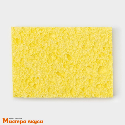 Губка для посуды целлюлозная 10*1,5*7 см