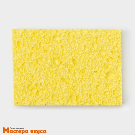 Губка для посуды целлюлозная 10*1,5*7 см
