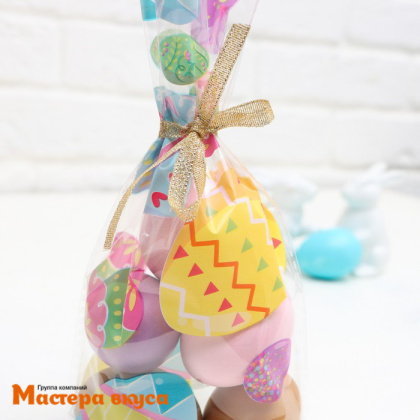 Пакет для сладостей 13*27 см, "Яйца пасхальные"