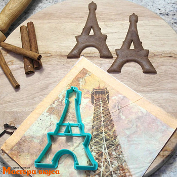 Вырубка пластик ЭЙФЕЛЕВА БАШНЯ, 10 см