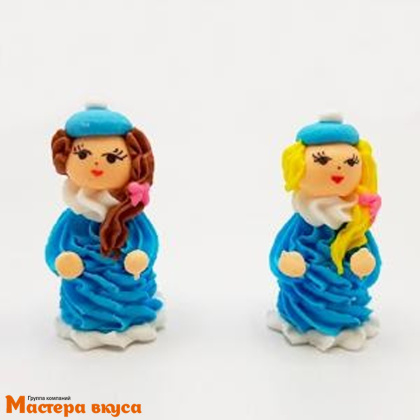 Сахарная фигурка  СНЕГУРОЧКА СКАЗОЧНАЯ h~5см 