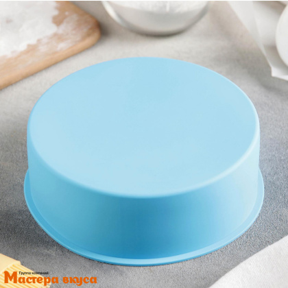 Форма силиконовая КРУГ, d15.5 h5.7 см