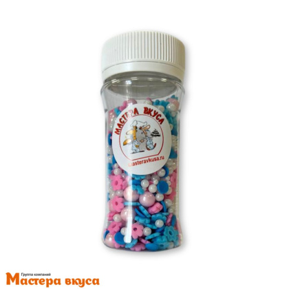 Посыпка  микс АЛЕНЬКИЙ ЦВЕТОЧЕК, 50гр