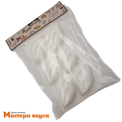 Форма силиконовая Dolce ЛОТОС, (6 ячеек), для муссовых десертов (Италия)