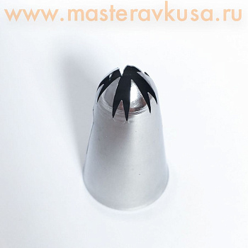 Насадка стальная ЦВЕТОК, 14мм  (BX0510) №510