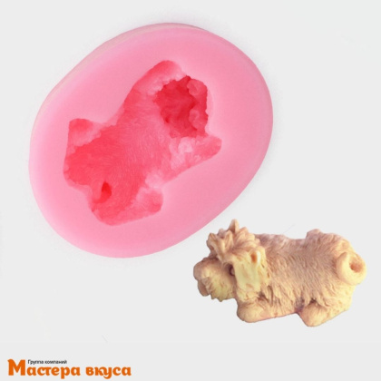 Молд силиконовый СОБАКА, 5*4 см