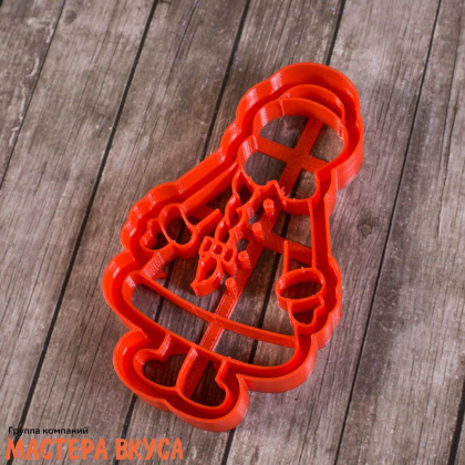 Вырубка пластик  СНЕГУРОЧКА, 10,5*6 см