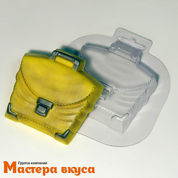 Форма для шоколада пластиковая ПОРТФЕЛЬ 90*85*23 мм