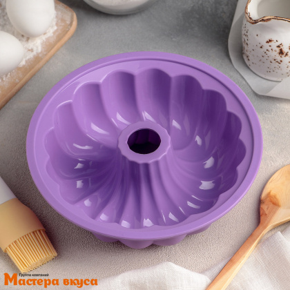 Форма силиконовая КЕКС НЕМЕЦКИЙ, ЗАВИТОК, d~20см h~7см