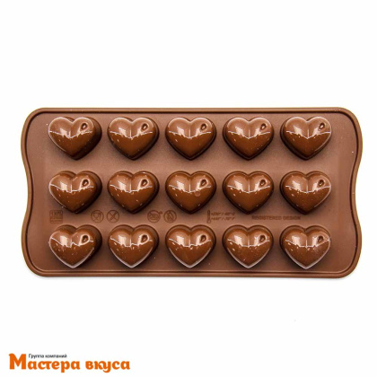 Форма для шоколада силиконовая Silikomart (изи-шок) MONAMOUR, Силикомарт (Италия)