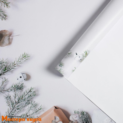 Фотофон ЕЛОВЫЕ ВЕТОЧКИ, бумага  70*100 см