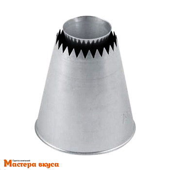 Насадка стальная СУЛТАН, d-31мм h-62мм,  (BXB01)