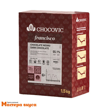 Шоколад Chocovic темный (55%) Francisco