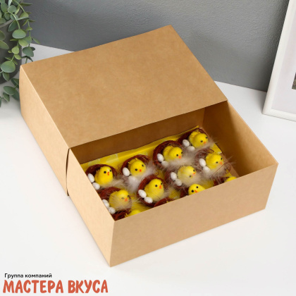 Фигурка Пасхальная "Цыпленок в гнёздышке",4*5*5см