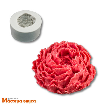 Молд силиконовый  3D ПИОН, d~8cм h~4cм