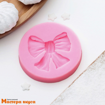 Молд силиконовый БАНТ, 6*6*1,1 см