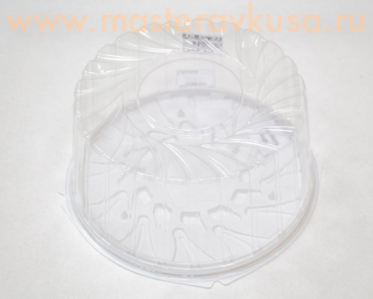 Контейнер круглый,  D220  h109 мм (комплект дно БЕЛОЕ/крышка), УК-290ВБ