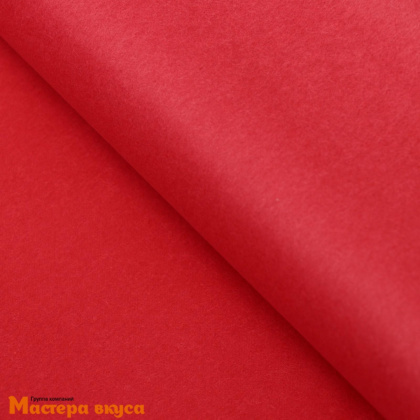 Бумага упаковочная тишью КРАСНАЯ, БОРДОВАЯ 50*66 см (упак 10листов) 