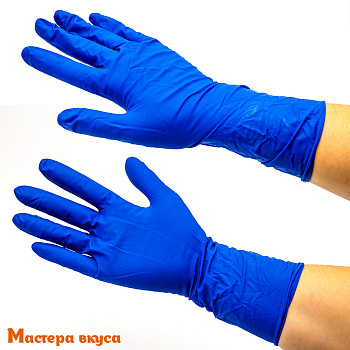 Перчатки латексные усиленные (для изомальта) High Risk (М,L) LAB+ (1 пара)
