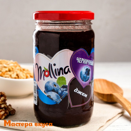 Джем Mollina ЧЕРНИЧНЫЙ, 450 гр 